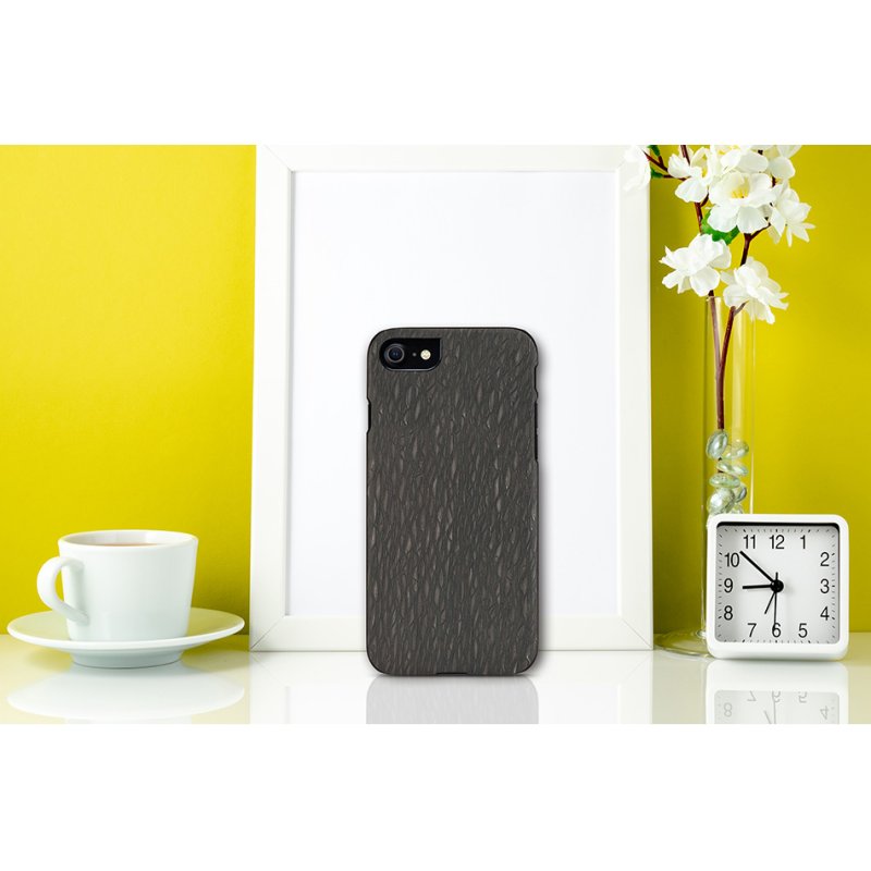 MAN&WOOD case for iPhone 7/8 carbalho black