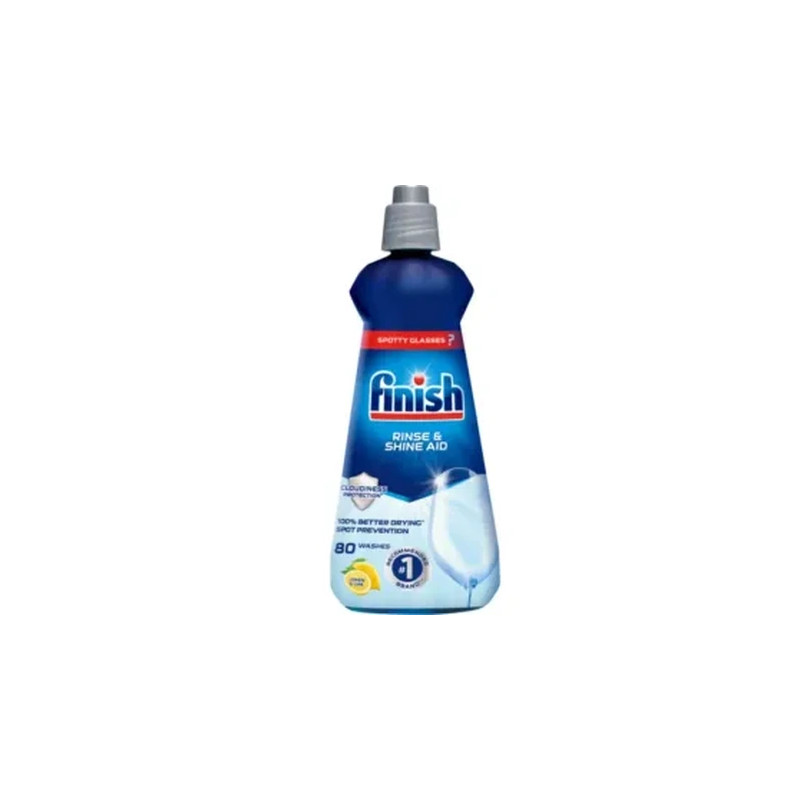 Finish Rinse Aid Lemon 400 Milliliters Effective Dishwashing Aid