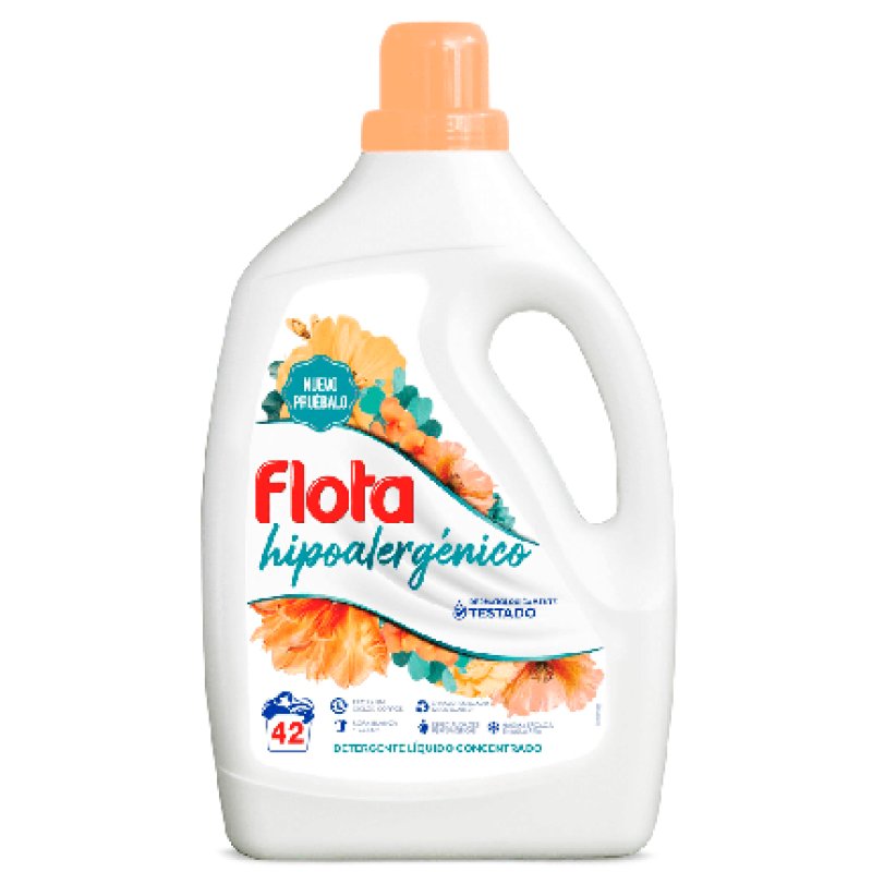Flota Hypoallergenic Liquid Detergent 42 Washes Maximum Efficiency