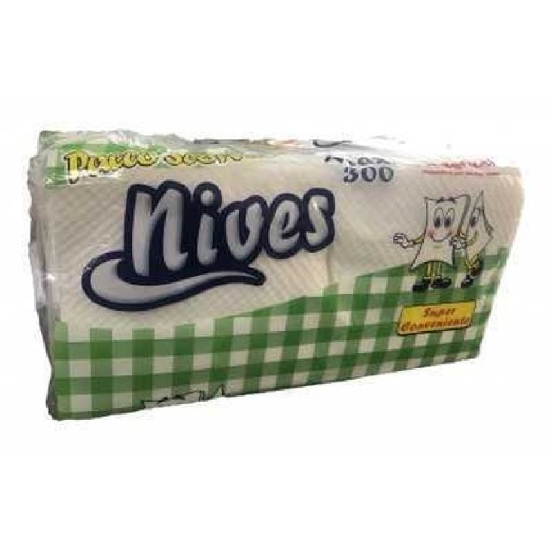 Nives Single Plan Napkins Maxi Stock Pack 300 10x31