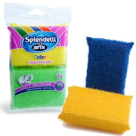 Arix Synthetic Antiscratch Sponge 2 Pieces 222