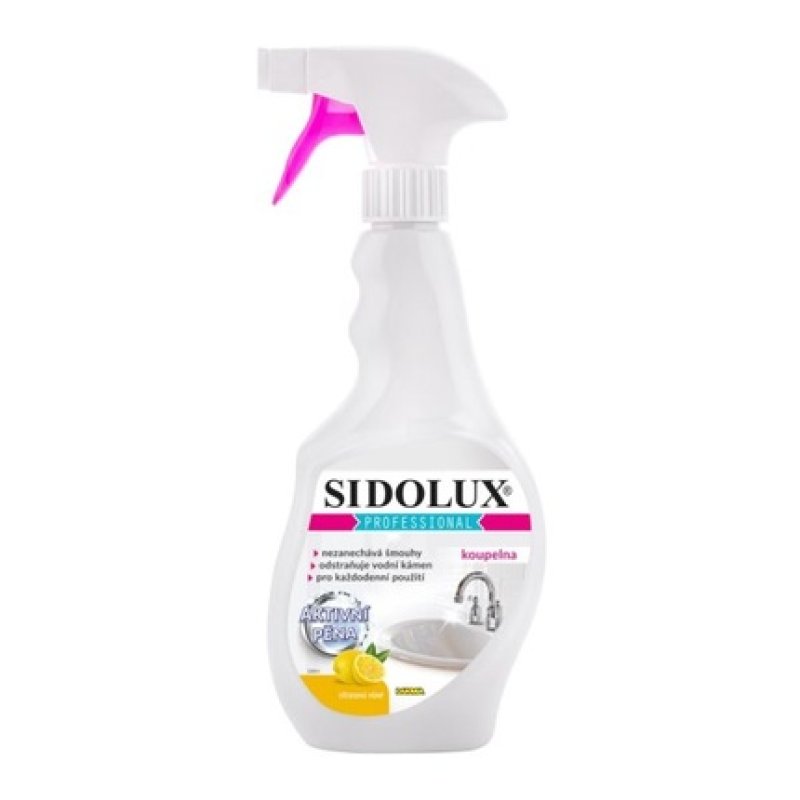 Sidolux Active Foam Bathroom Cleaner With Citrus 750ml