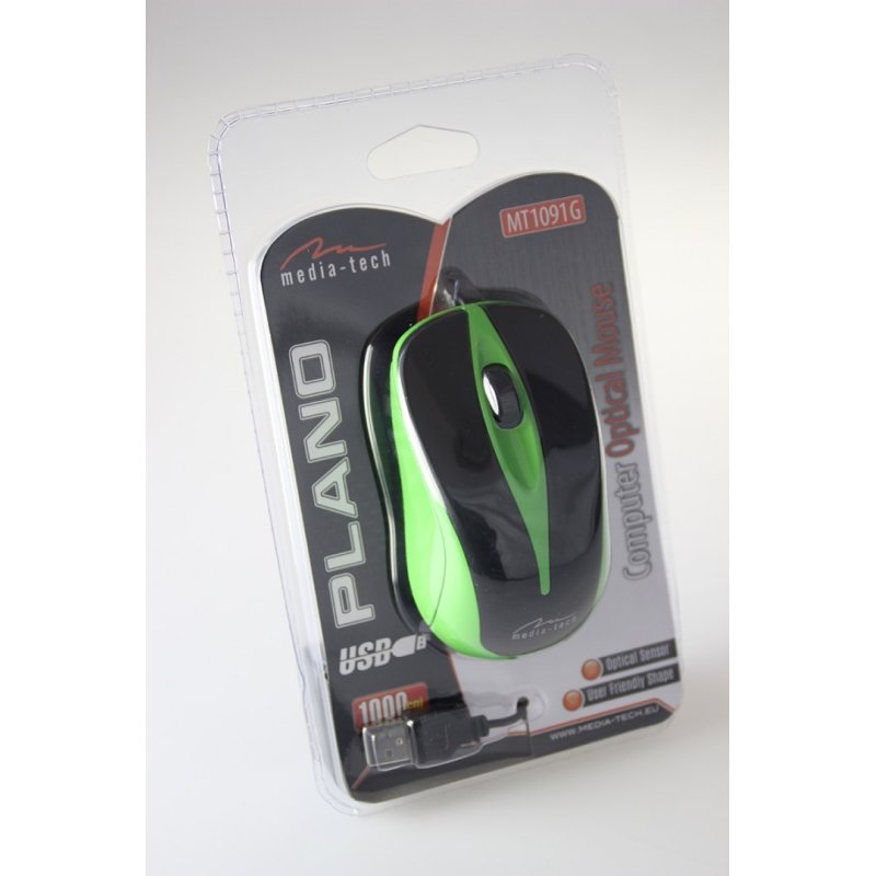 Media-Tech Plano souris USB Type-A Optique 800 DPI