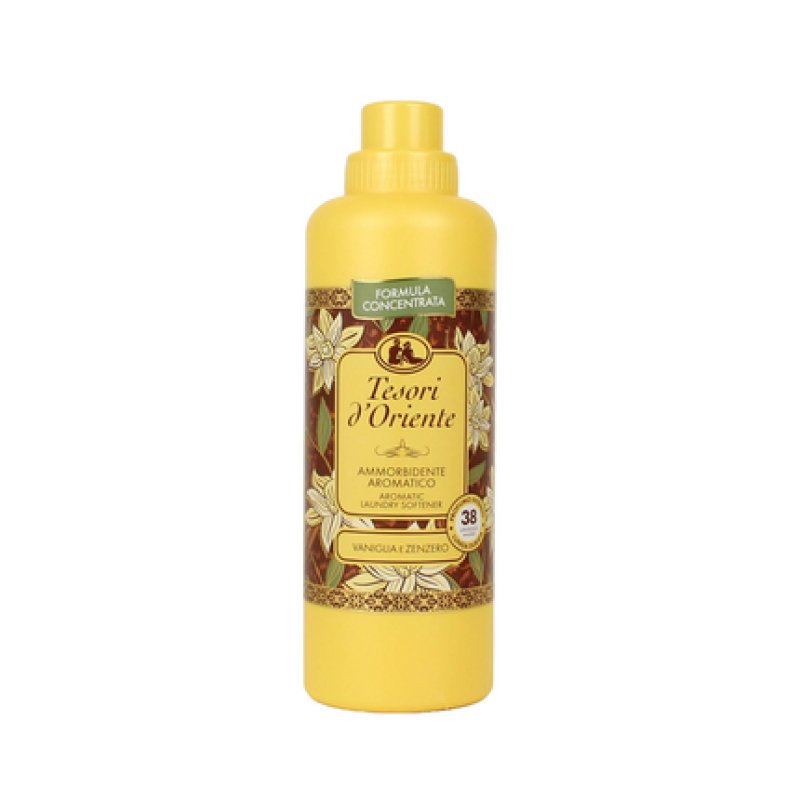 Tesori D'Oriente Fabric Softener 38 Washes 760 Milliliters Vanilla And Ginger