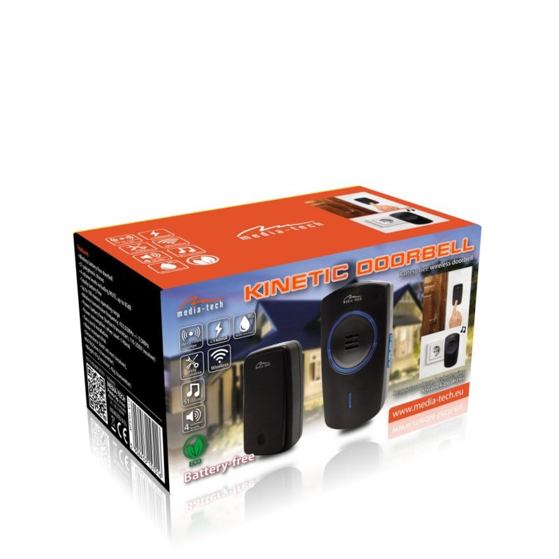 Media-Tech MT5701 doorbell kit Black