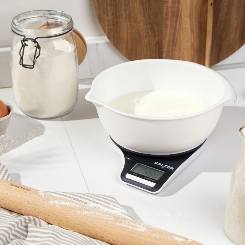 Salter 1089 BKWHDR Electronic Jugscale Black/White