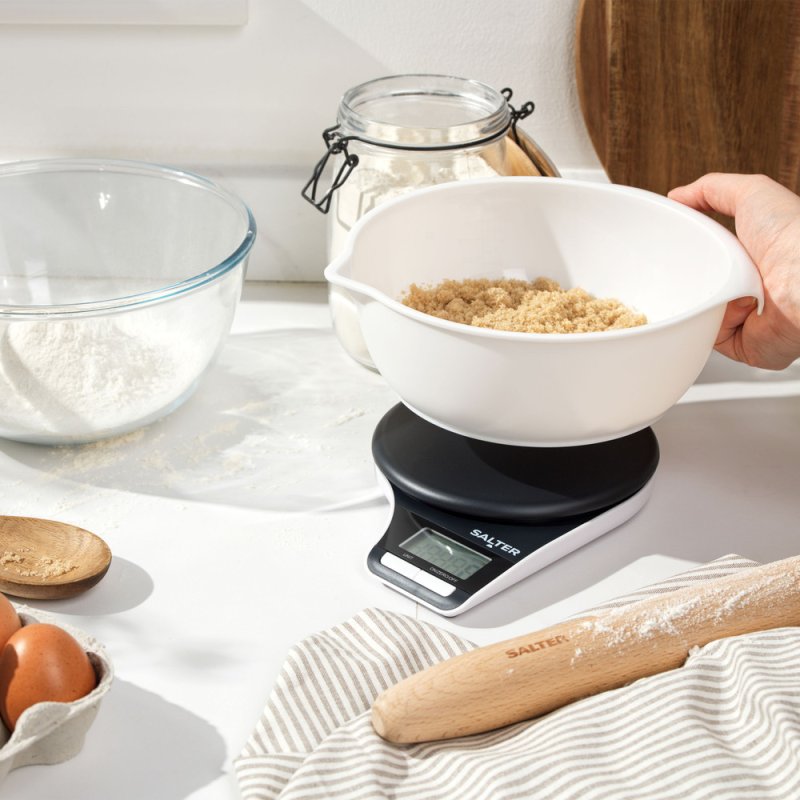 Salter 1089 BKWHDR Electronic Jugscale Black/White