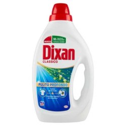 Dixan Liquid Detergent For Washing Machines Classic 22 Washes 990 Milliliters