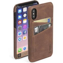 Krusell Sunne 2 mobile phone case Cover Brown
