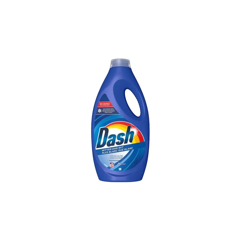 Dash Liquid Laundry Detergent Whiter Than White 1440 Ml