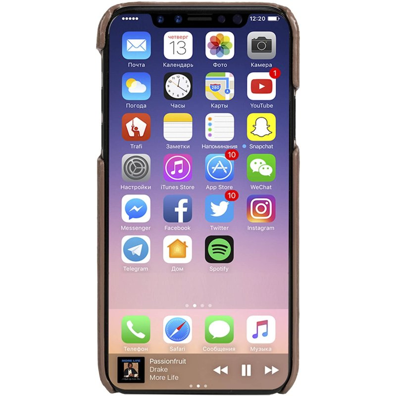 Krusell Sunne 2 coque de protection pour téléphones portables Housse Marron