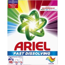 Ariel Powder 2.53kg 46 Wash Loads Color Detergent