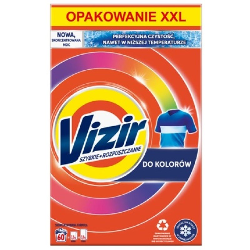Vizir Powder For Washing Colored Fabrics 33kg