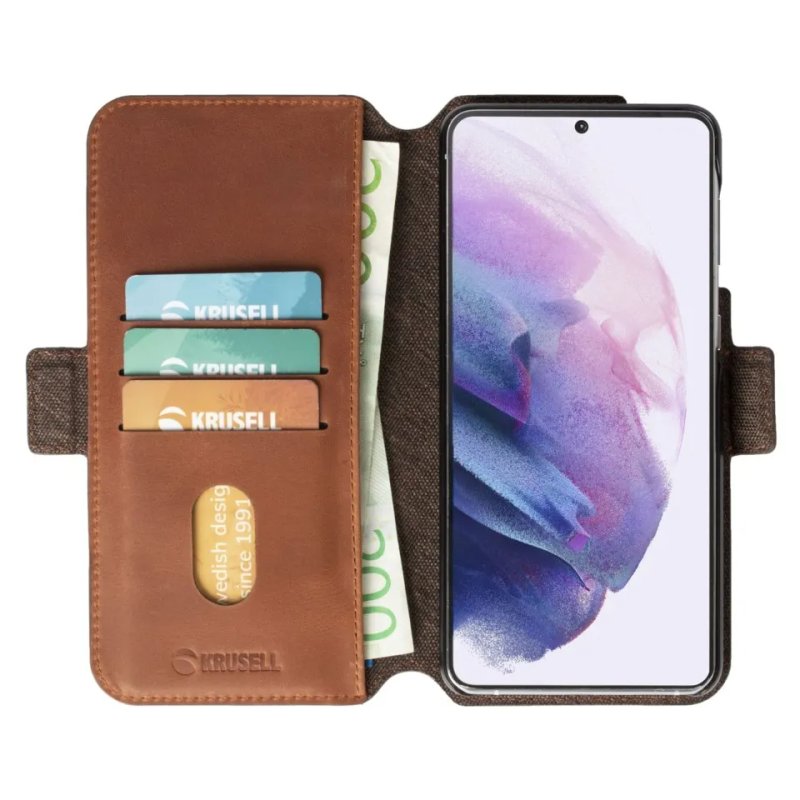 Krusell PhoneWallet Samsung Galaxy S21+ vintage cognac (62270)
