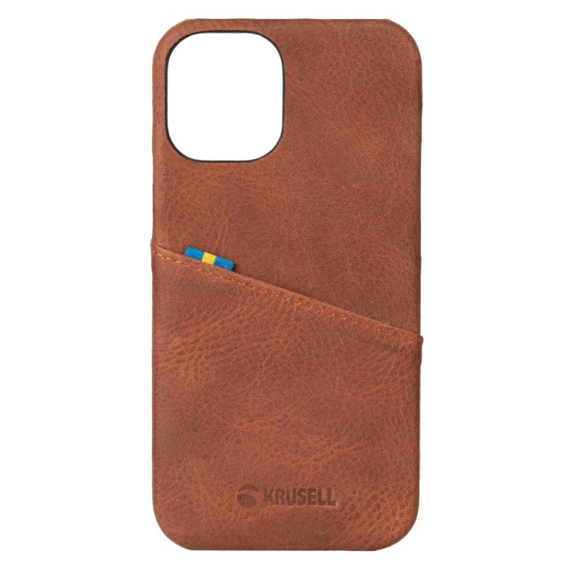 Krusell 62176 mobile phone case 17 cm (6.7") Cover Brown