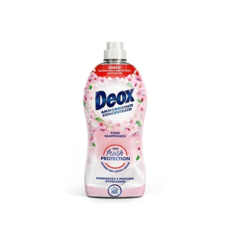 Deox Concentrated Fabric Softener 900 Milliliters For 45 Washes Japanese Flowers