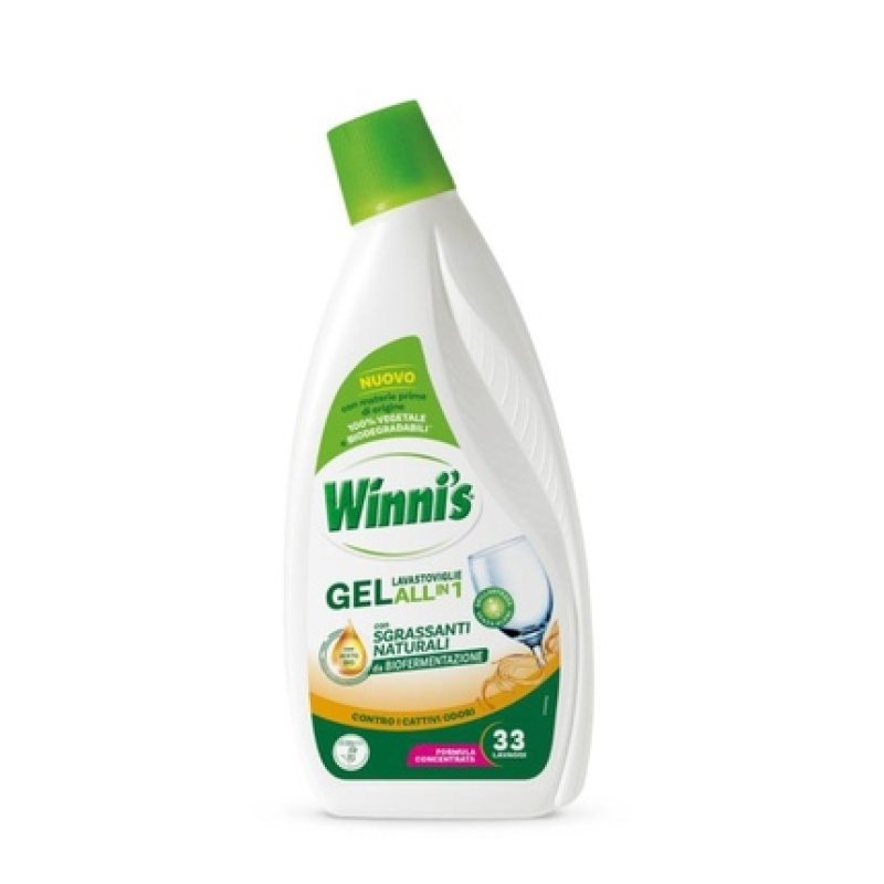 Winni's Dishwashing Gel With Antibacterial Properties 561 Ml For 33 Washes