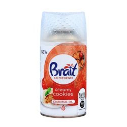 Dramers Brait Air Freshener Automatic Freshener Creamy Cookies Refill 250ml