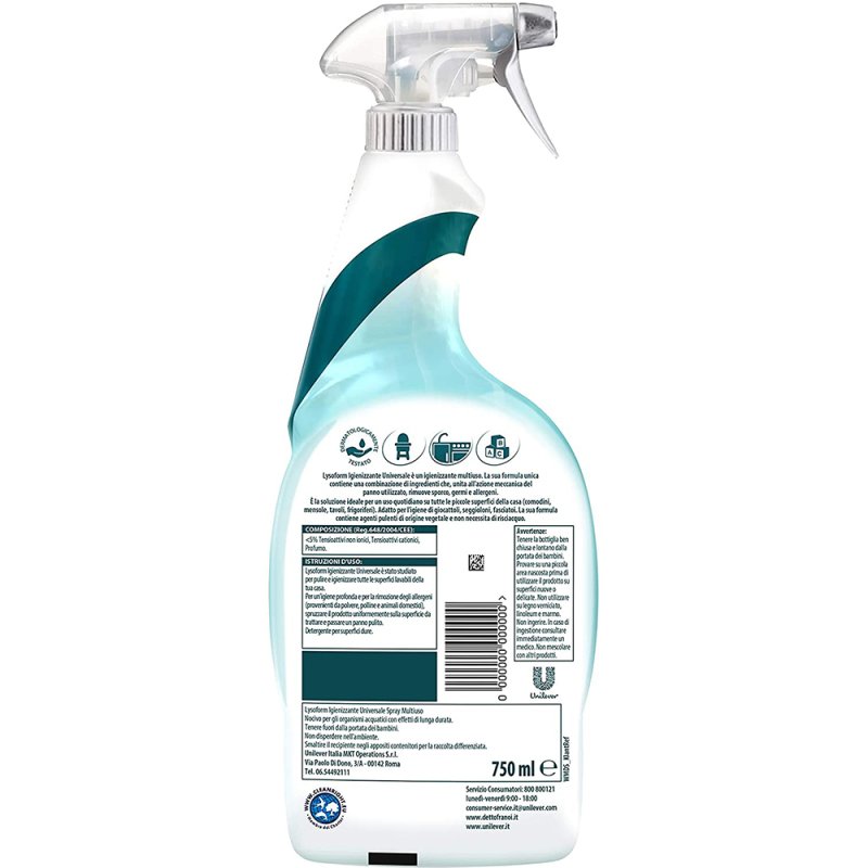 Lysoform Universal Hygienic Cleaner 750ml