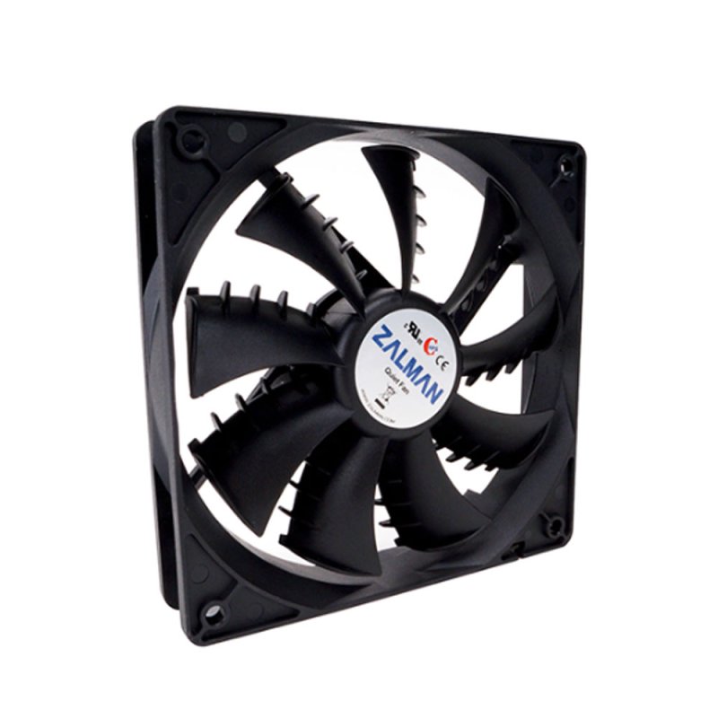 Zalman ZM-F2 PLUS(SF) computer cooling system Computer case Fan 9.2 cm Black