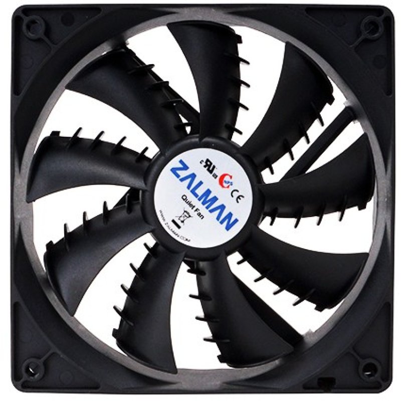 Zalman ZM-F3(SF) système de refroidissement d’ordinateur Boitier PC Ventilateur 12 cm Noir