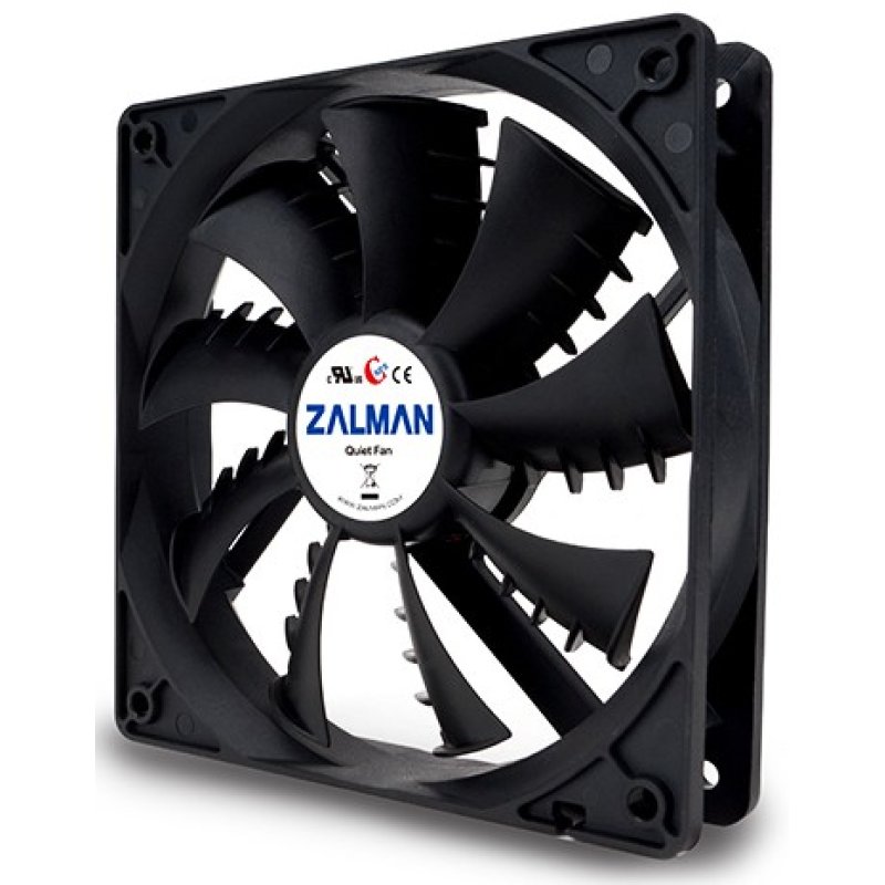 Zalman ZM-F3(SF) computer cooling system Computer case Fan 12 cm Black