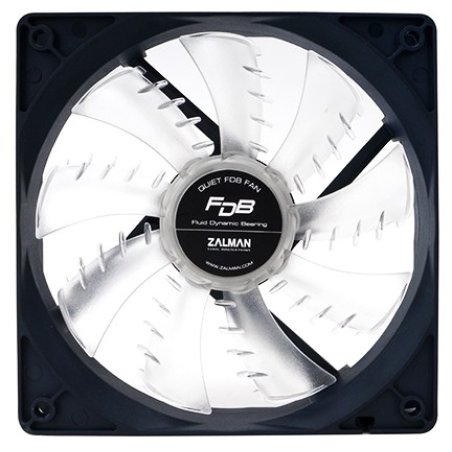 Zalman ZM-F3 FDB(SF) computer cooling system Computer case Fan 12 cm Black, Transparent