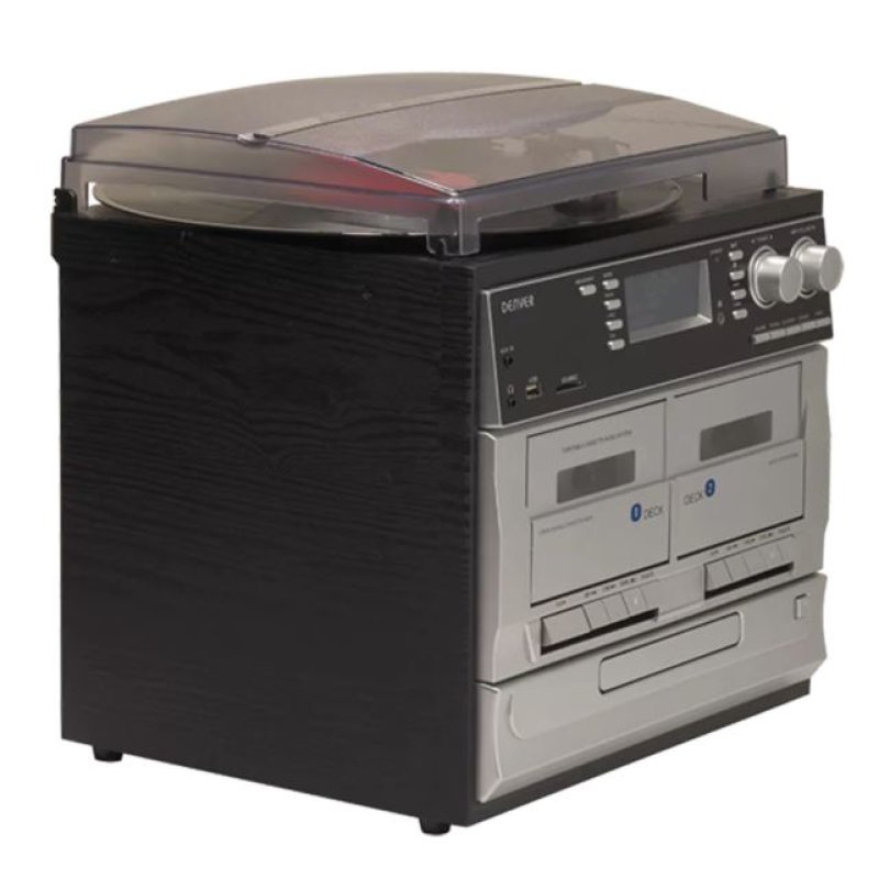 Denver MRD-166 Lecteur de CD Lecteur CD personnel Noir, Gris