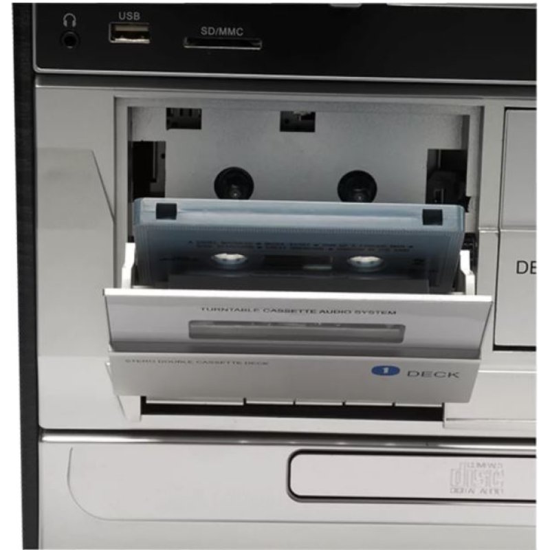 Denver MRD-166 Lecteur de CD Lecteur CD personnel Noir, Gris