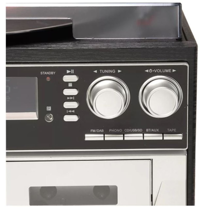 Denver MRD-166 CD player Personal CD player Black, Grey