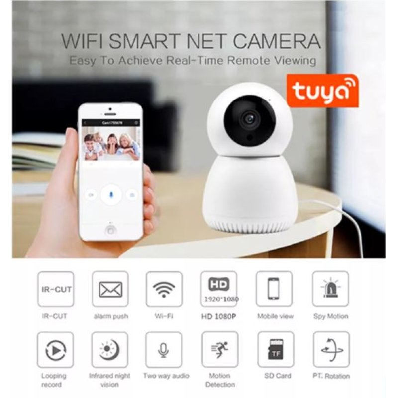 Denver IIC-215 security camera Turret IP security camera Indoor 1920 x 1080 pixels Desk