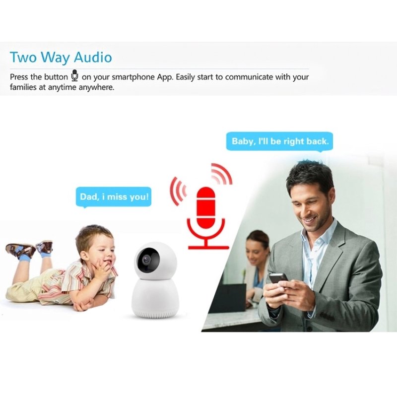 Denver IIC-215 security camera Turret IP security camera Indoor 1920 x 1080 pixels Desk