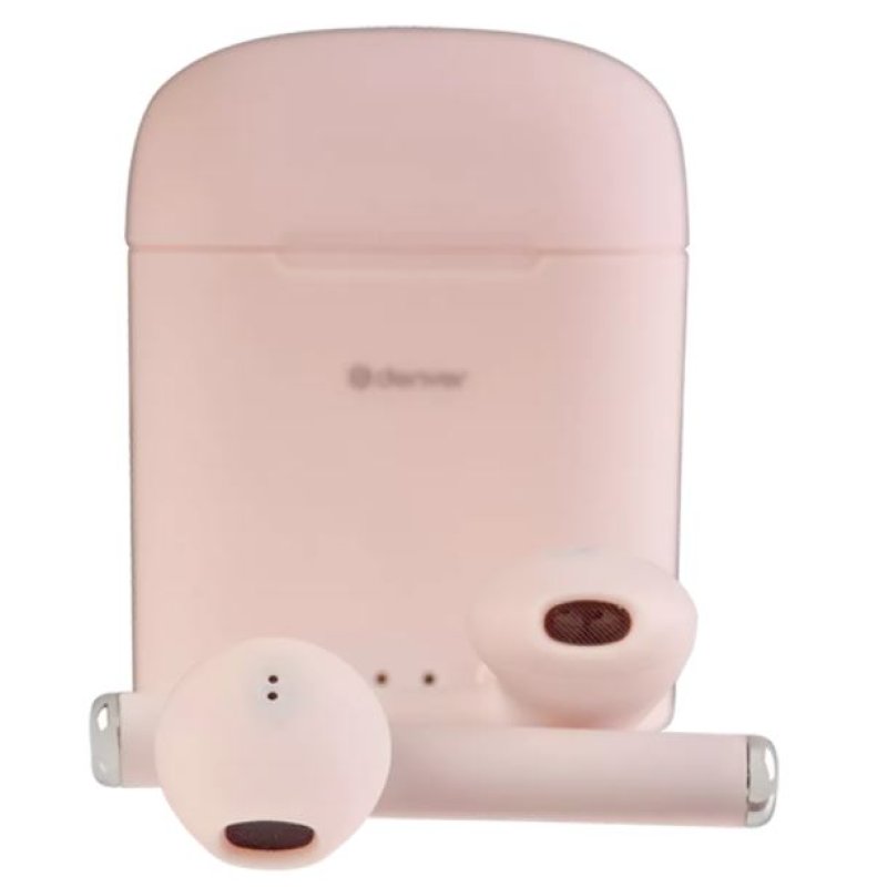 Denver TWE-46ROSE écouteur/casque Sans fil Ecouteurs Musique Bluetooth Rose