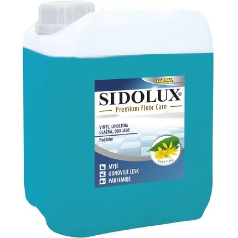 Sidolux Premium Floor Care Ylang Ylang Vinyl And Linoleum Cleaner 5l