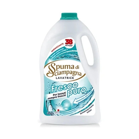 Spuma Di Sciampagna Liquid Foam For Washing Machine 38 Measuring Cups Fresh Clean