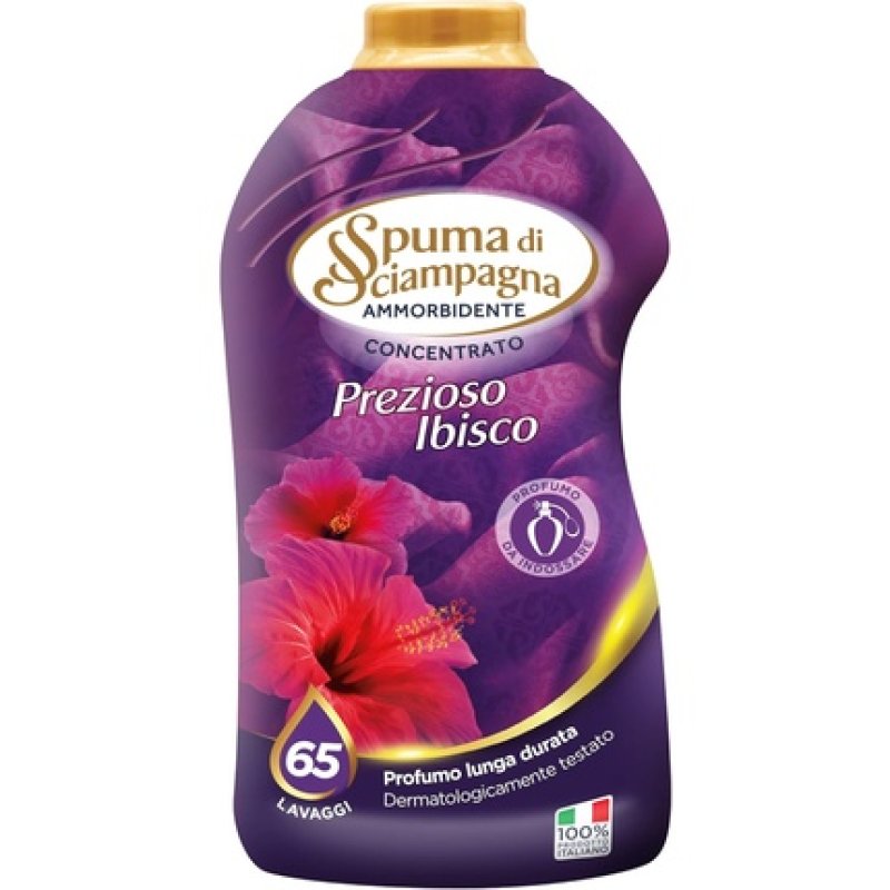 Spuma Di Sciampagna Precious Hibiscus Fabric Softener Concentrate 1300ml 65 Washes