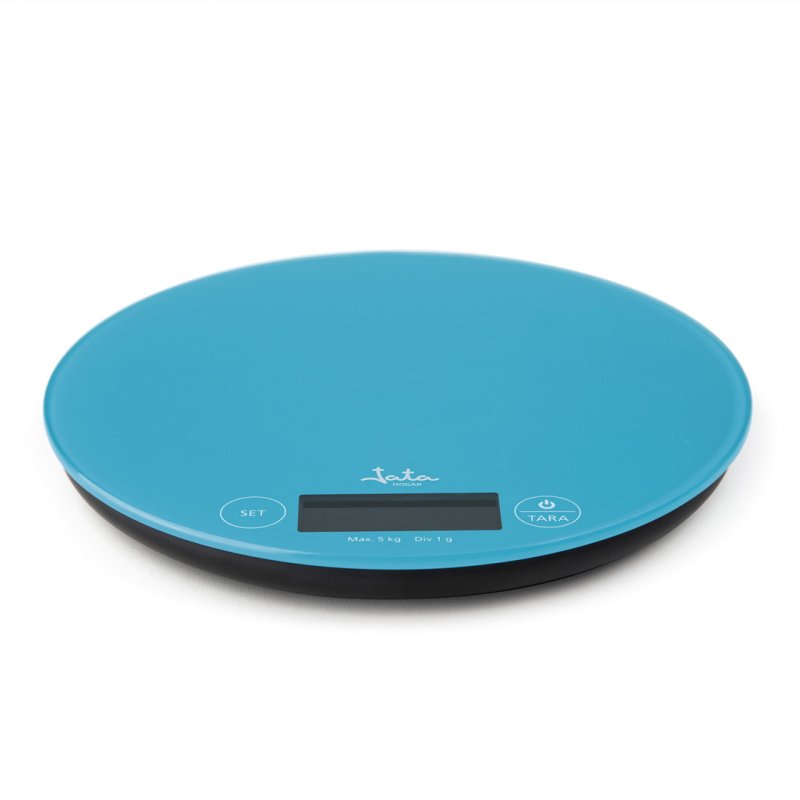 JATA HBAL7230 kitchen scale Teal Countertop Round Electronic kitchen scale