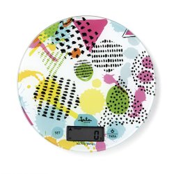 JATA HBAL7240 kitchen scale Multicolour Countertop Round Electronic kitchen scale