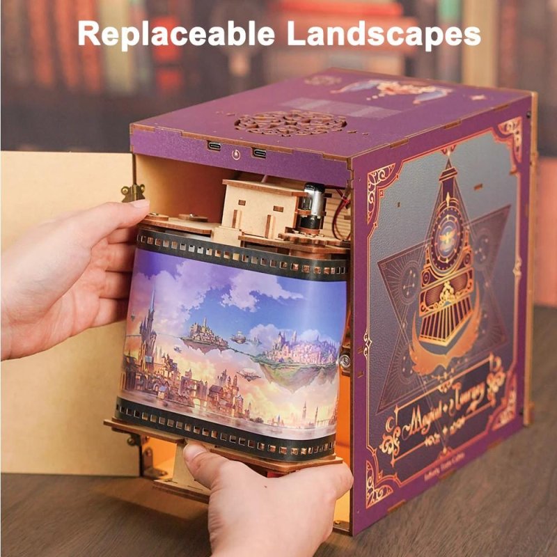 BOOK NOOK KIT - DIY- Voyage Magique - 462pcs LED Light