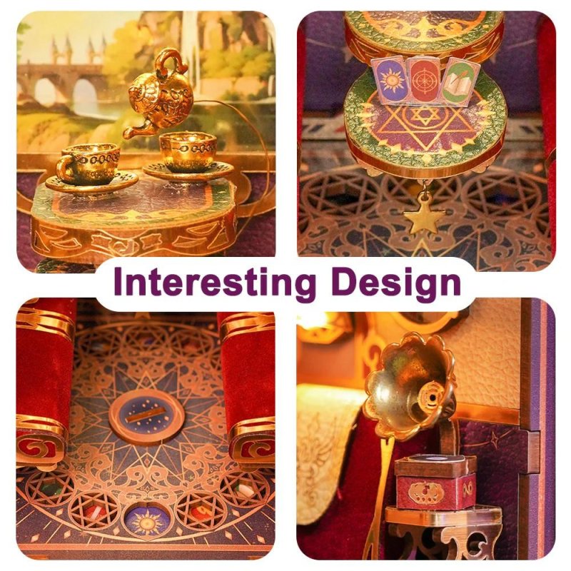 BOOK NOOK KIT - DIY- Voyage Magique - 462pcs LED Light