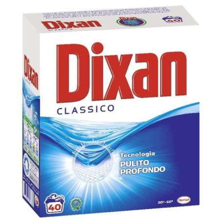 Dixan Fusto 40 Misur Classico Kg 26 Polver Laundry Detergent