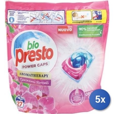 Bio Presto 5x Bundle Washing Power Caps X27 Colour