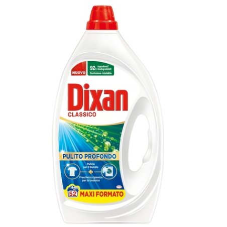 Dixan Washing Machine Detergent For 52 Washes Classic Effective Cleaning For Your Laundry