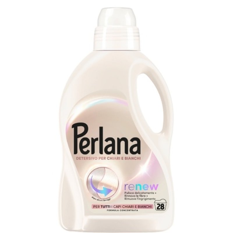 Perlana Renew Washing Machine Detergent For 28 Washes Light And White