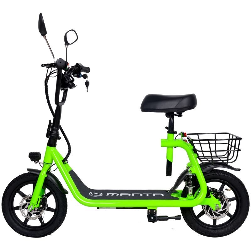 Manta MES1401J scooter électrique 1 siège(s) 25 km/h 350 W Noir, Vert
