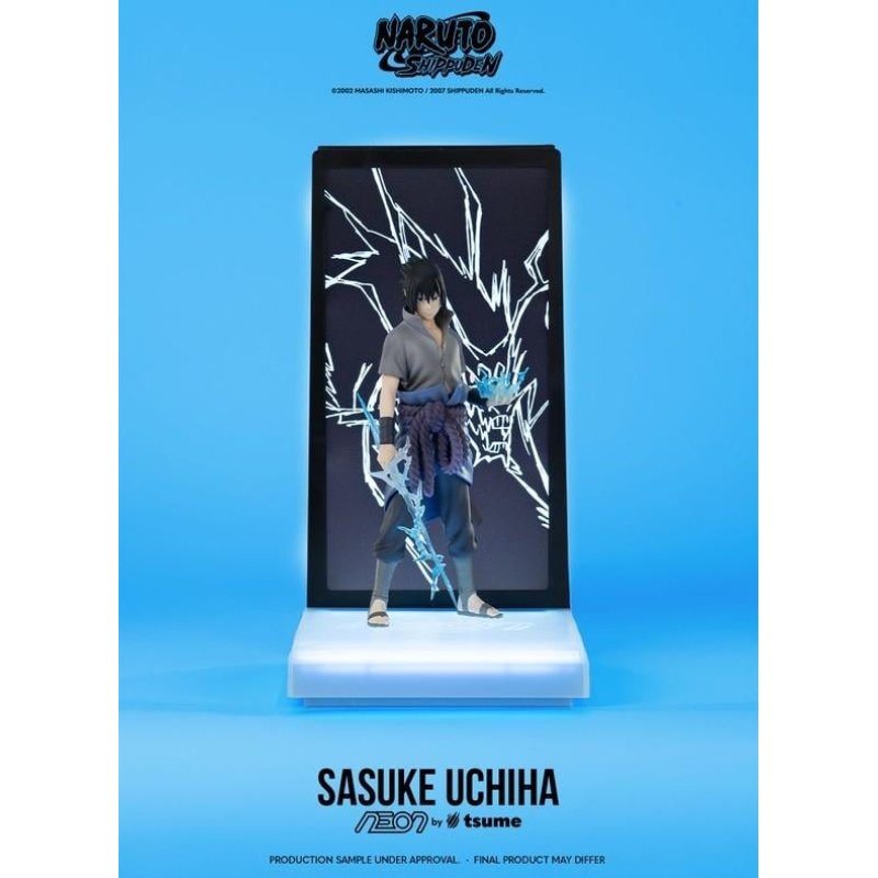 NARUTO - Sasuke Uchiha - Figurine Neon by Tsume 25cm