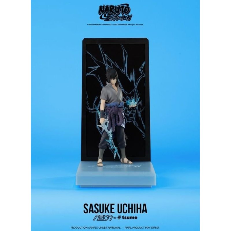 NARUTO - Sasuke Uchiha - Figurine Neon by Tsume 25cm