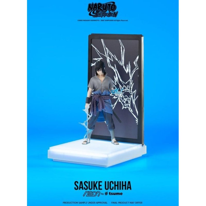 NARUTO - Sasuke Uchiha - Figurine Neon by Tsume 25cm