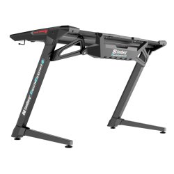Sandberg Fighter Gaming Desk 2, Black