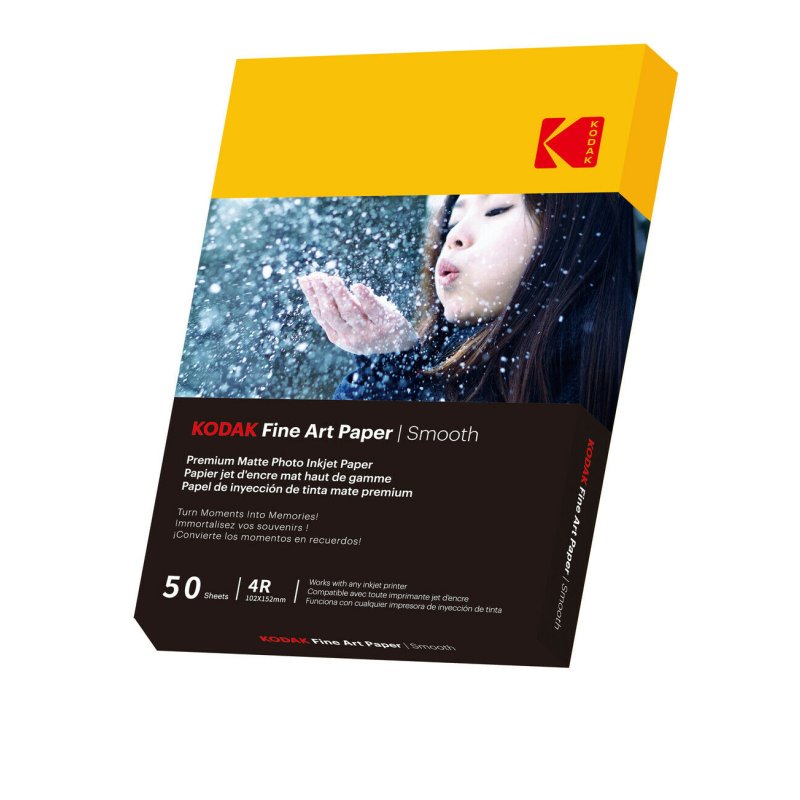 Kodak Fine Art Paper 230g Matte Coated Smooth 4/6x50